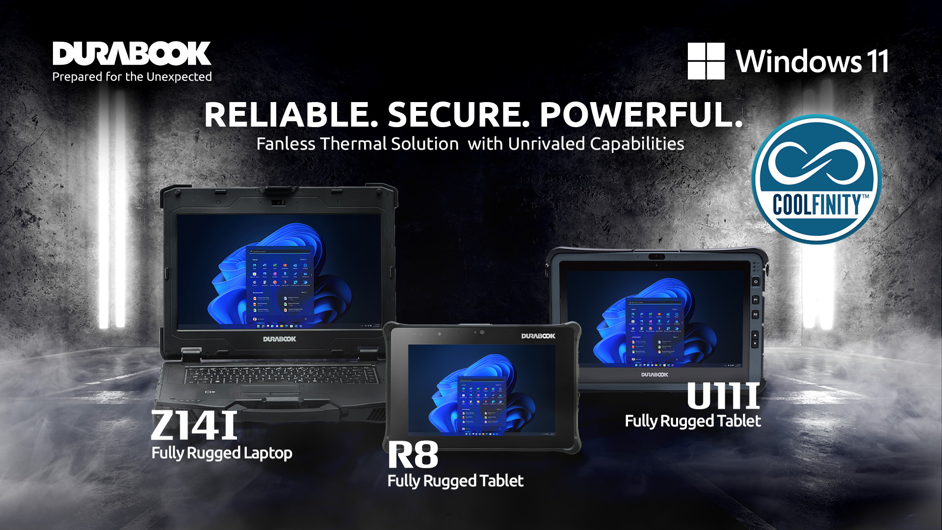 Durabook Trademarks Coolfinity for its Proprietary Fanless Cooling Design of Rugged Laptops and Tablets